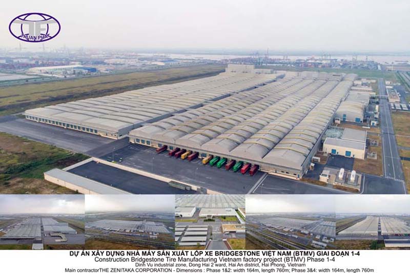 Nhà máy Brigestone Việt nam Giai đoạn 3&4