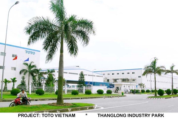 Nhà máy Toto Việt Nam Giai đoạn 1